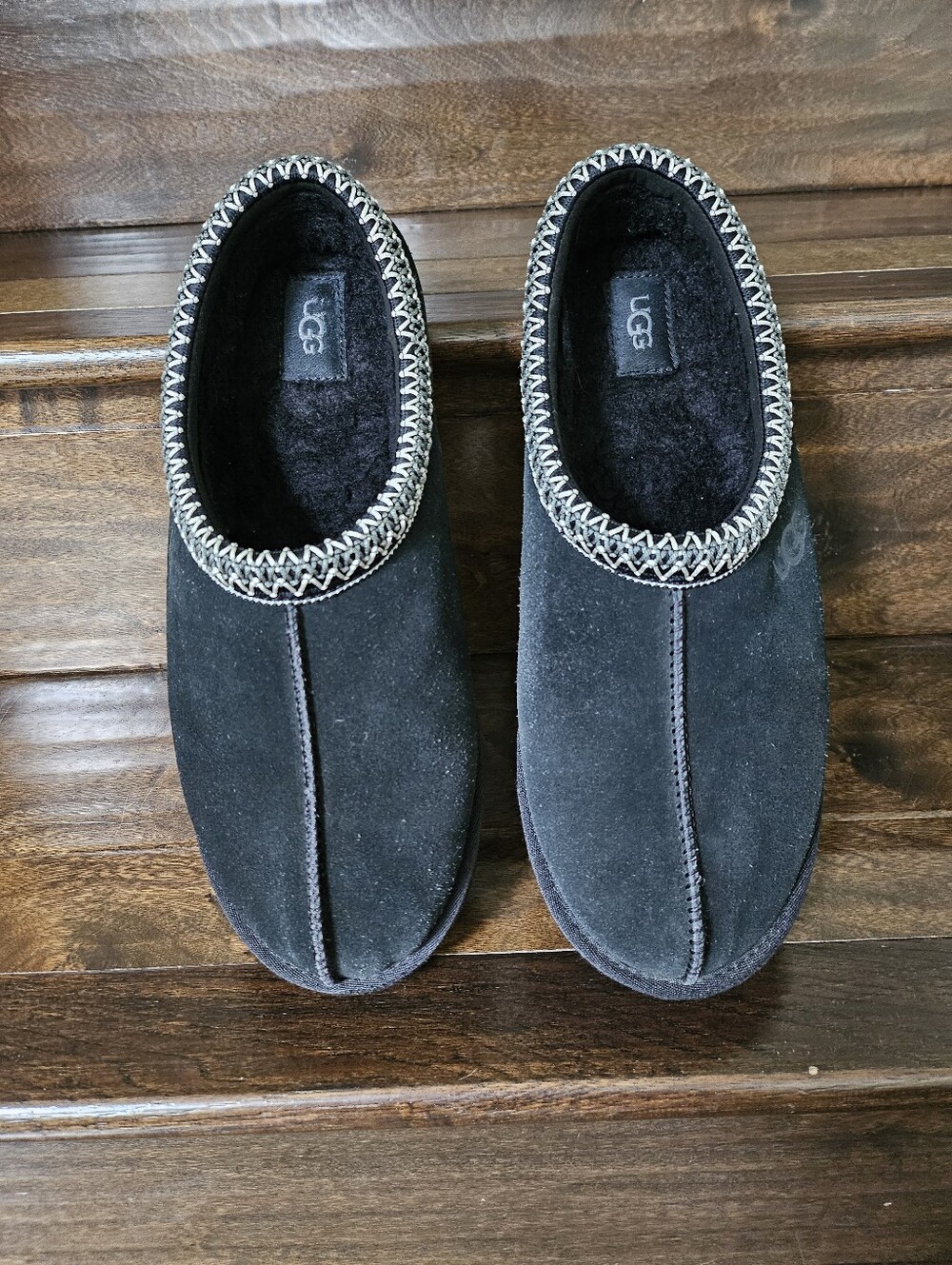 UGG Men's Tasman II Black Suede Size 12